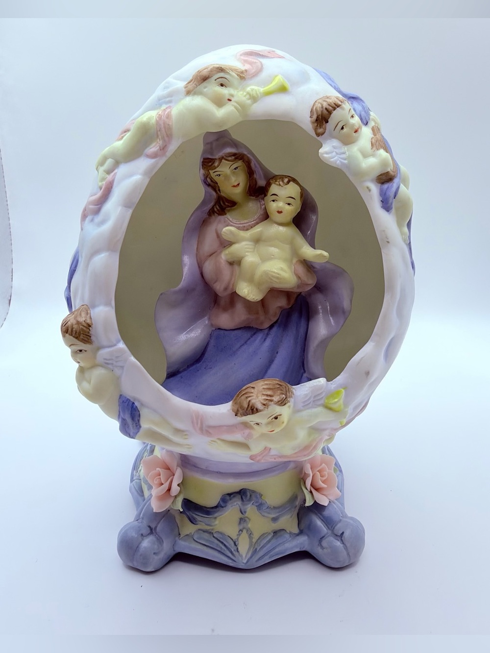 Vintage Avon Inspirational Madonna and Child Figure